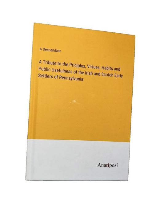 A Tribute to the Priciples, Virtues, Habits and Public Usefulness of the Irish a, DaveyDooDeals – a book with the title ' a guide to people…