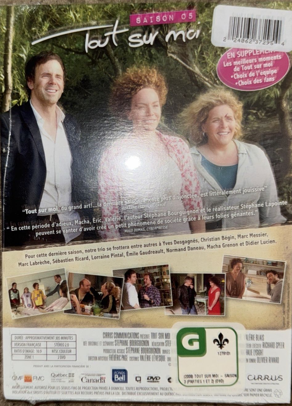 Tout Sur Moi: Saison 5 French Version, DaveyDooDeals – the movie is being on the dvd