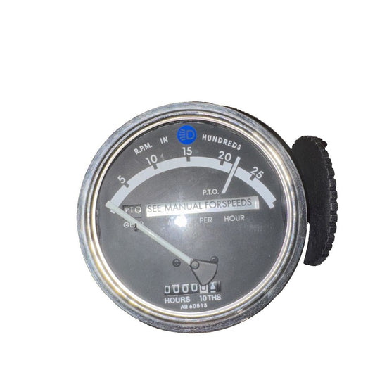 AR60515 Quad Range Tachometer For John Deere 404 4230 4240 4430 ETC, Aftermarket – a gauge with a white background