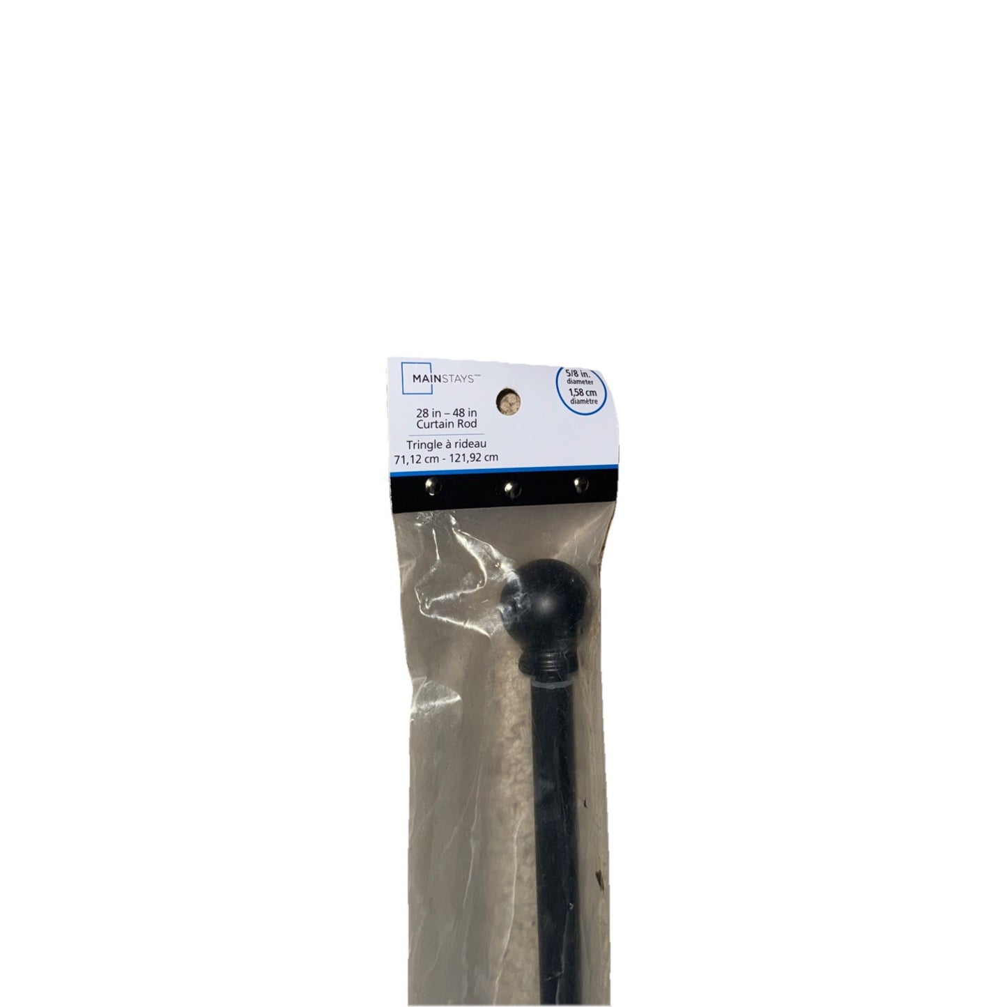 Main Stays 28"-48" Curtain Rod Kit