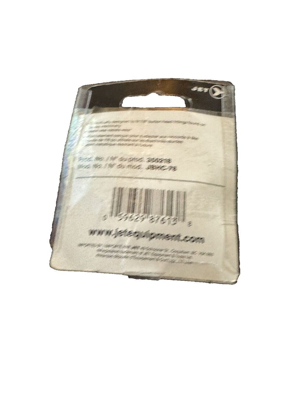 JET Button Head Grease Coupler - for 7-8" Fittings - Heavy Duty – a small plastic bag with a label on it
