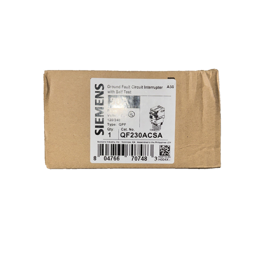 QF230ACSA - Siemens - GFCI Circuit Breaker
