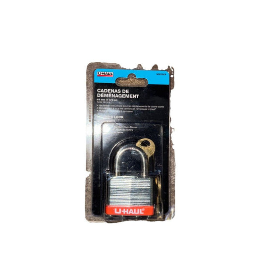 1-3/4" High Security Steel Lock Uhaul, DaveyDooDeals – a small pad pad lock with a key