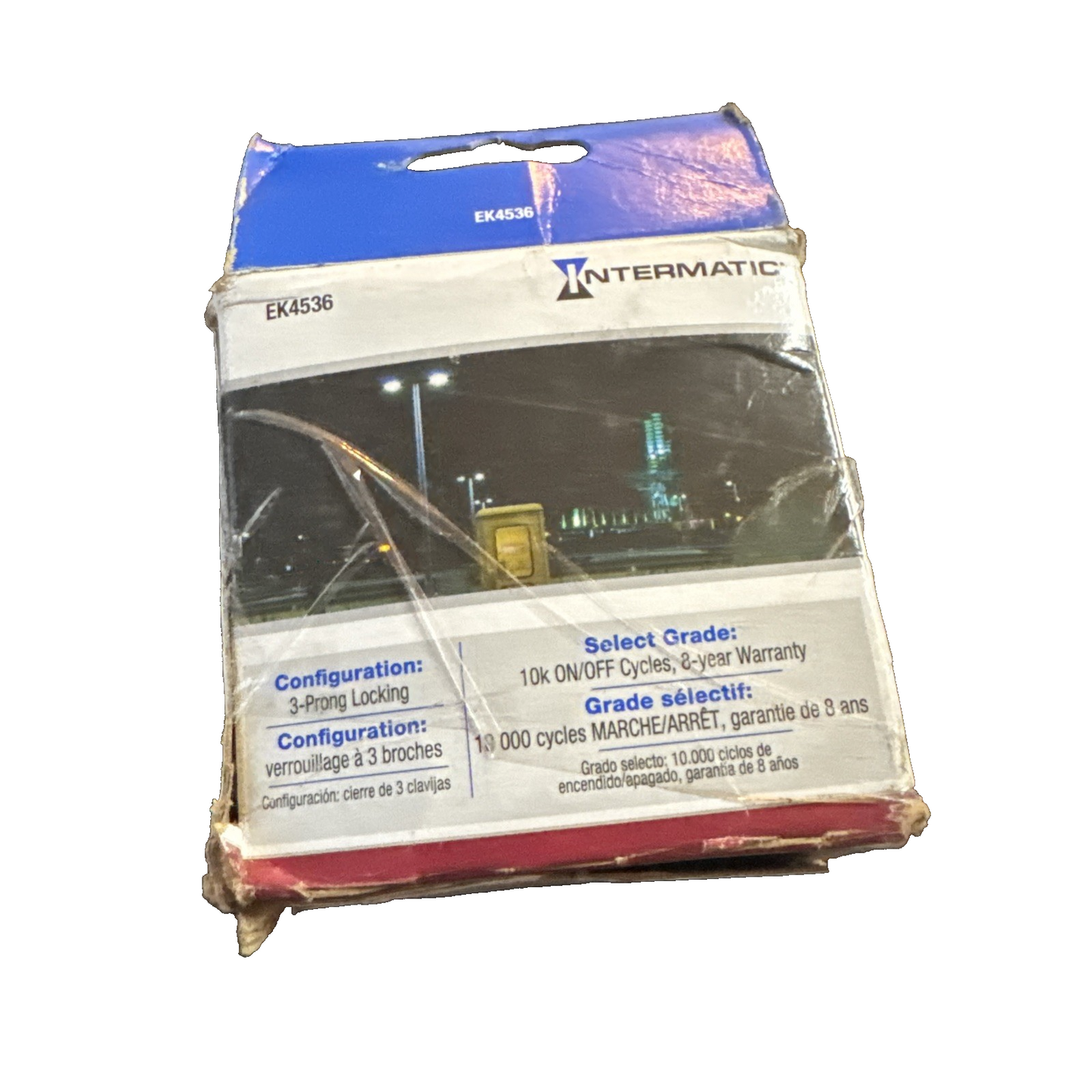INTERMATIC EK4536 Intermatic Select Grade Electronic Photo Control, Locking-Type