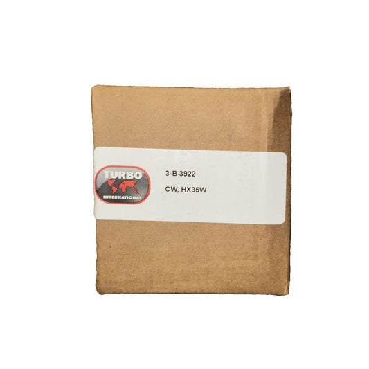 3-B-3922 Compressor Wheel, HX35W Turbo International – a brown paper bag with a white label on it