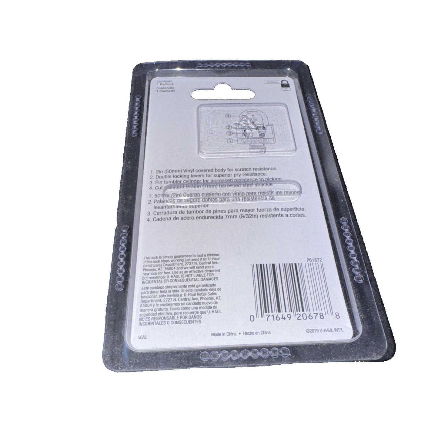 U-Hual Home Lock 2"