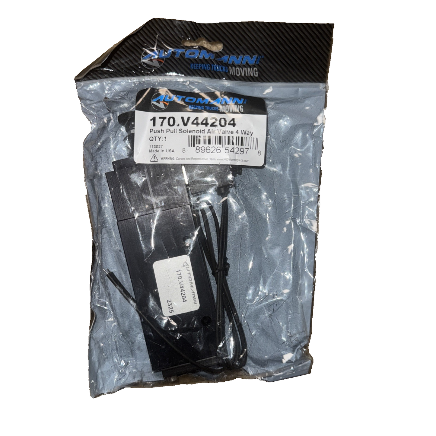 170.V44204 – Push Pull Solenoid Air Valve 4 Way