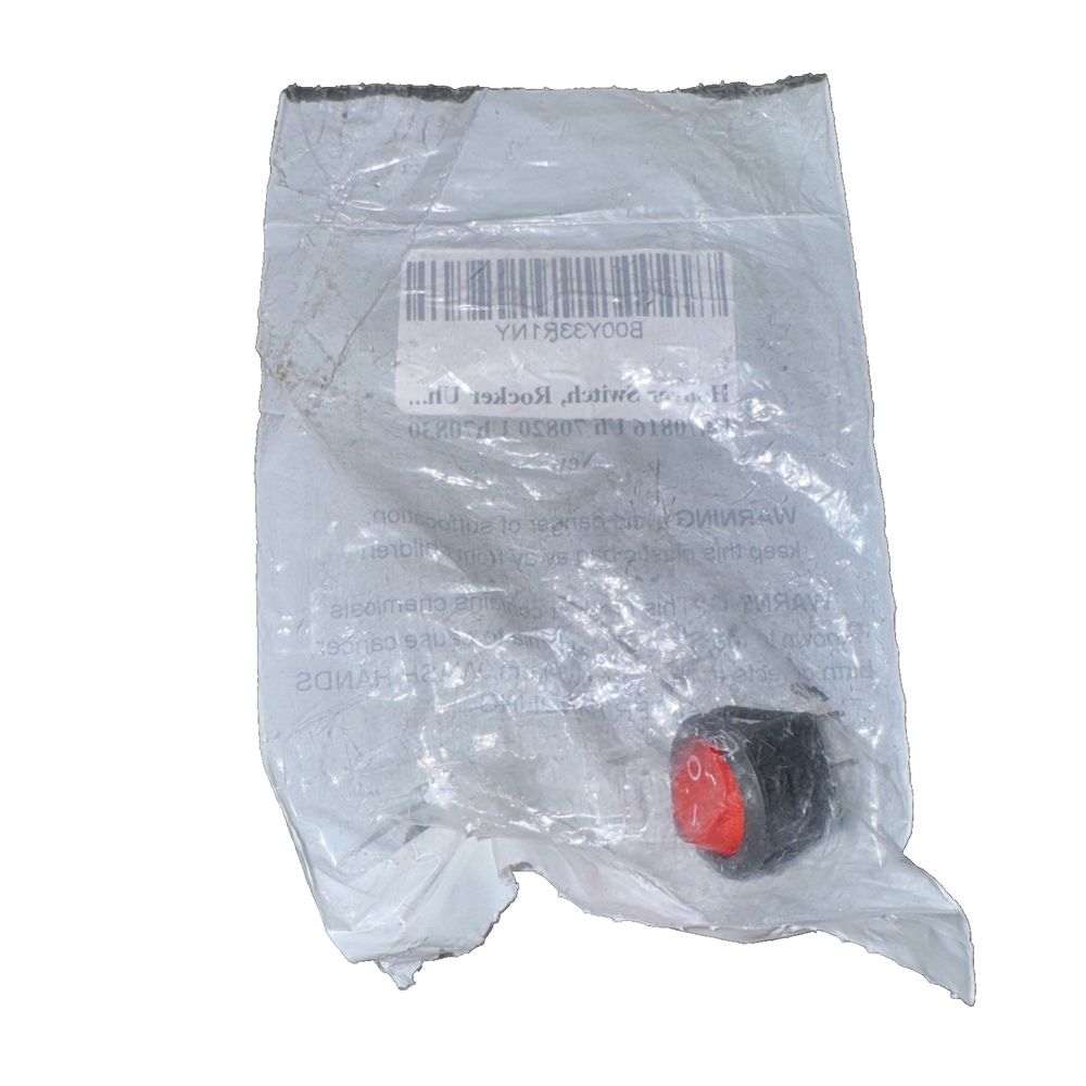 Hoover Switch Rocker 70820 Uh70830, Unbranded – a red ball in a plastic bag
