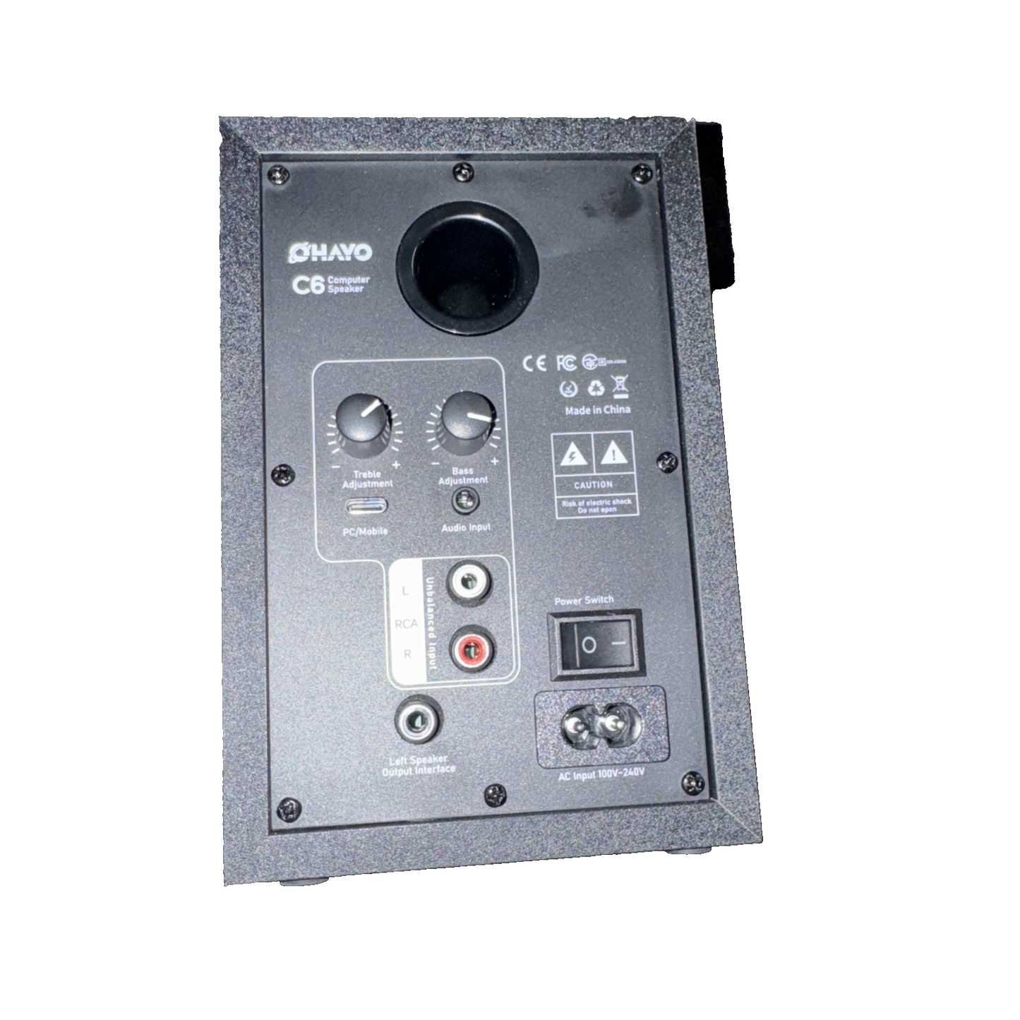 OHAYO C6 Computer Speaker (No Cords - Single Unit)