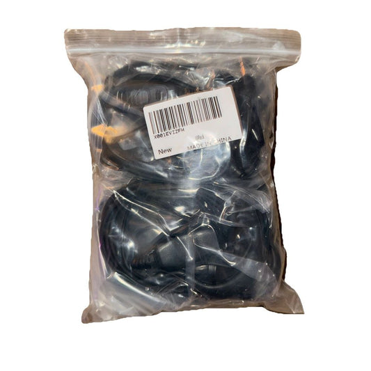 LSGOODCARE 10 Pack 1 Pin G-Shaoe Earpiece Headsett PTT And Mic Compatible – a bag of black plastic screws