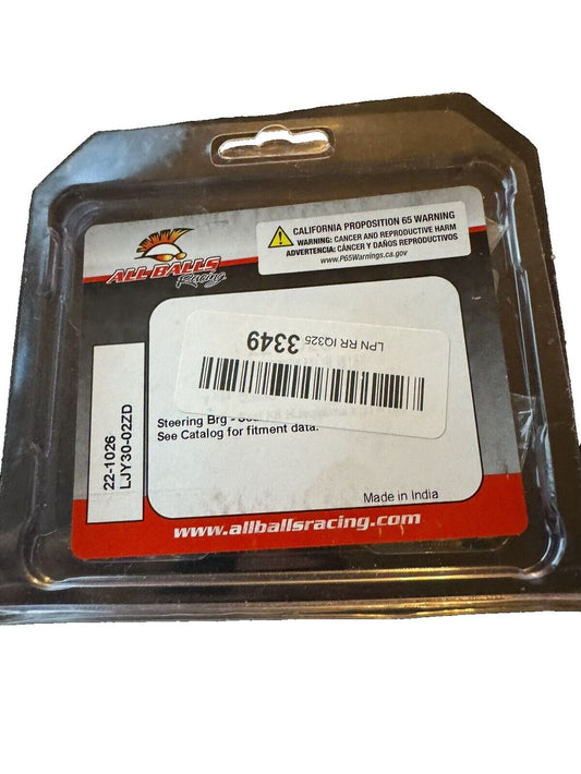 22-1026 Steering Stem Bearing Seal Kit For Husaberg KTM, 22-1026, ALL BALLS – a small metal plate with a barcode on it