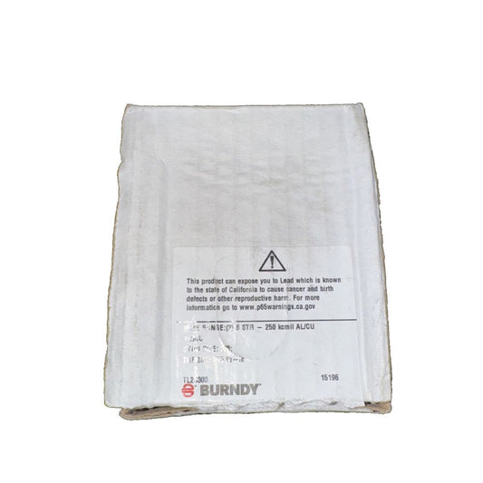 BUR K2A29U 250 ALCU 2H TERM LUG 6 Pack, BURNDY – a white bag with a black label on it