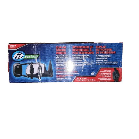 Fit System 3891 Deluxe Universal Clip-on Trailer Towing Mirror – a box of the new t - rexe headphones