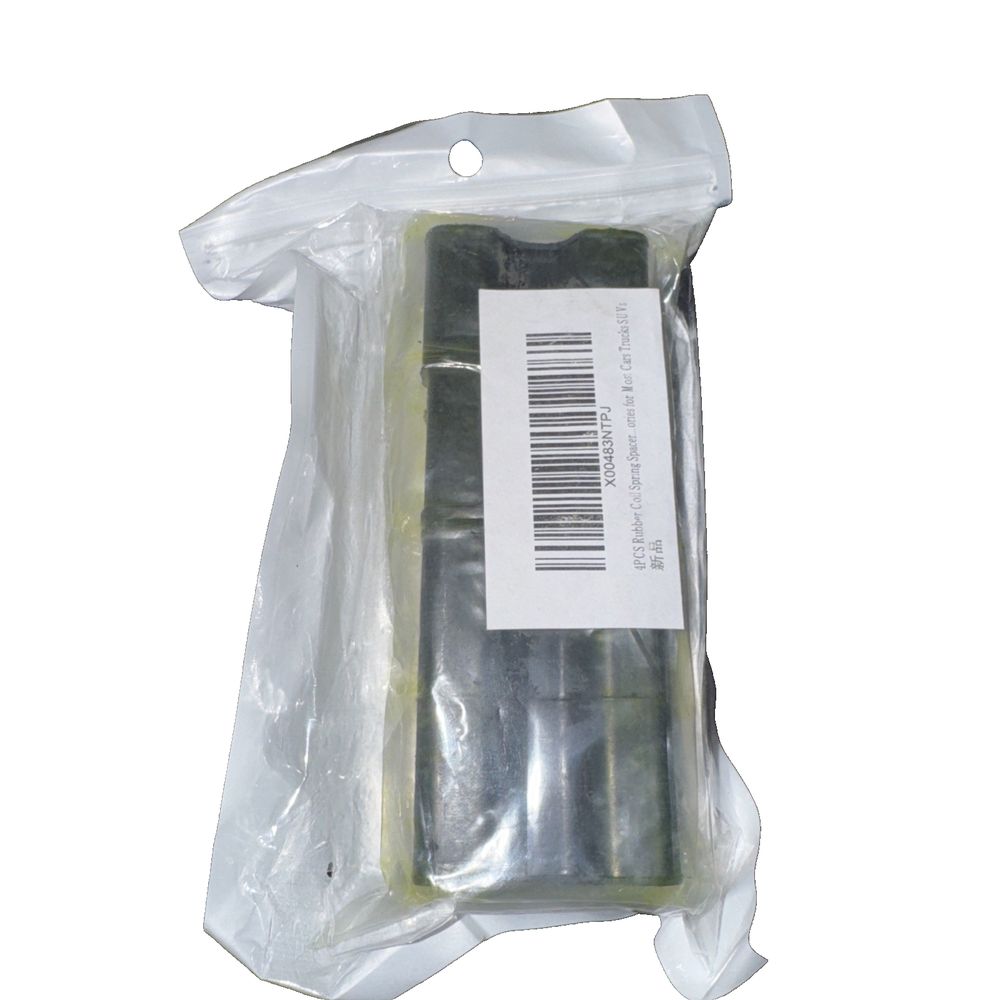 4 PC Rubber Coil Spring Spacers Heavy Duty For 1" to 1.5", Unbranded – a plastic bag with a plastic handle and a plastic handle