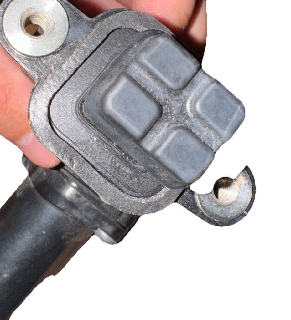 FORD Mustang Mach-E Rear Right Door Soft Close Unit LJ8B-14B287-AE – a hand holding a metal pipe