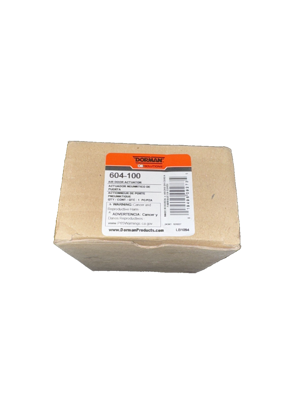 Dorman HVAC Air Door Actuator, Black (604-100)