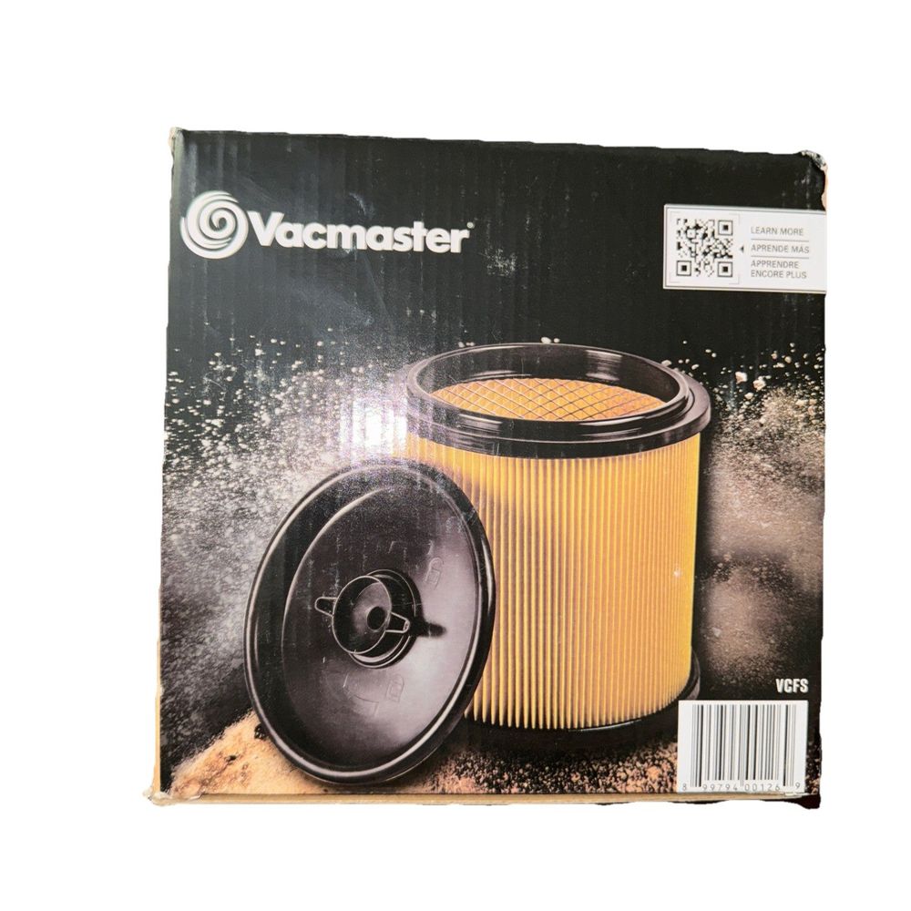 Vacmaster Standard Cartridge Filter and Retainer VCFS – voas air filter for vw - 1