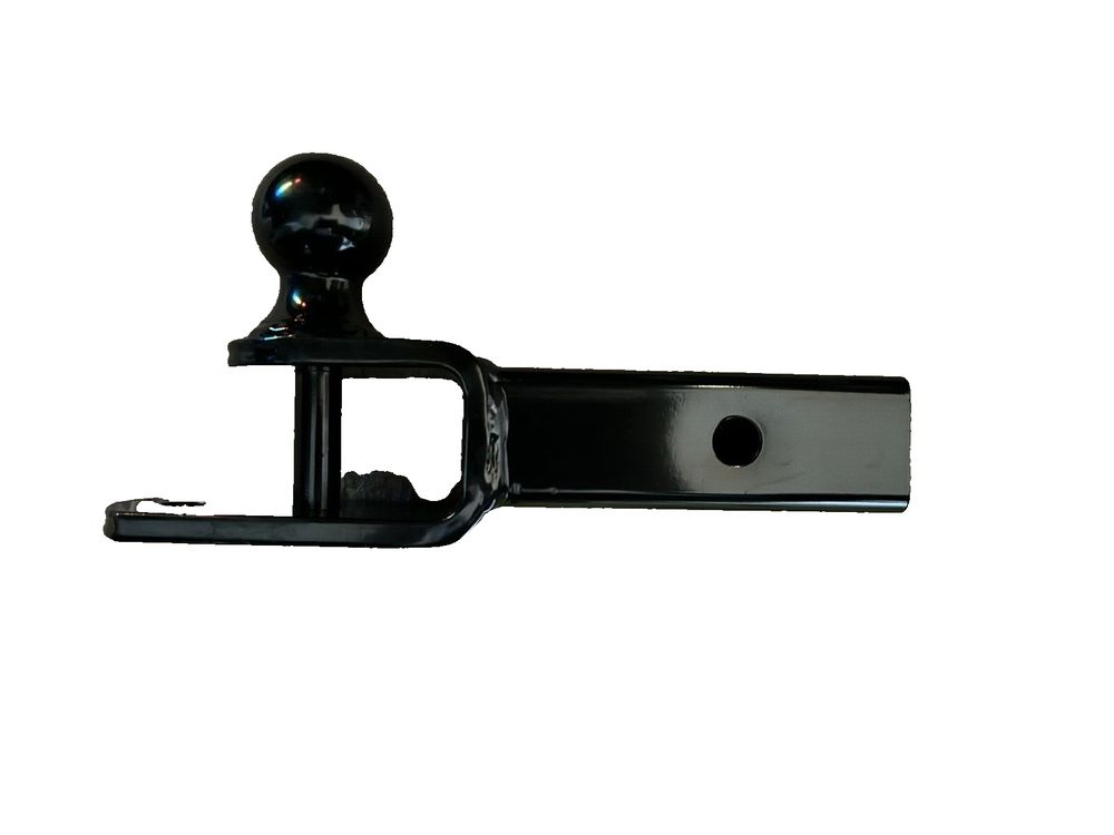 MaxxHaul 50595 3-in-1 ATV UTV Trailer Hitch Mount with Hitch Ball and Winch Stra, DaveyDooDeals – a black hitch hitch hitch hitch hitch hit…