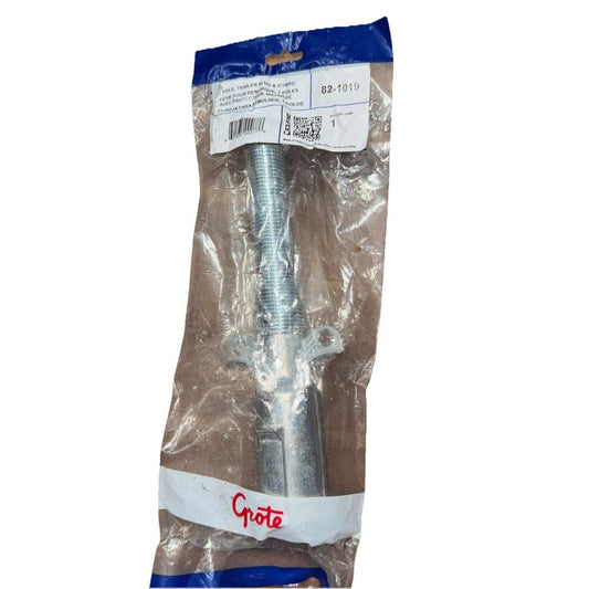 Trailer Plug, 7 Pole, W/Guard, Die Cast #GRO82-1019, Grote – a large metal bolt in a plastic bag