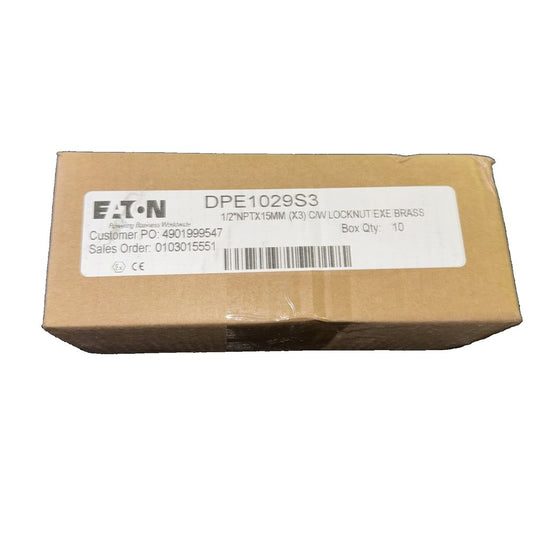 DPE1029S3-Crouse Hinds-Drains/Vents 10 Pack, Eaton – a box of dp05s