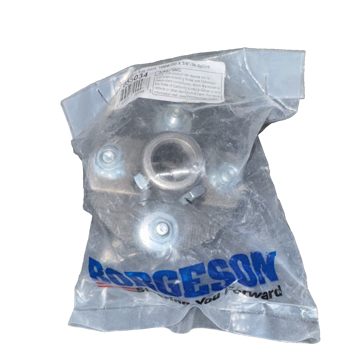 Borgeson | Steering Coupler OEM Rag Joint Style 18MM DD X 3/4-36