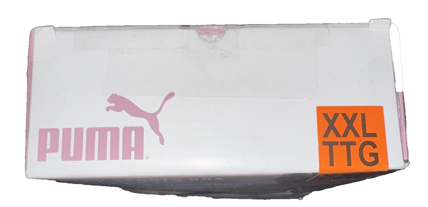 Puma 2 Pack Sports Bra Colors Grey And Black Size XXL