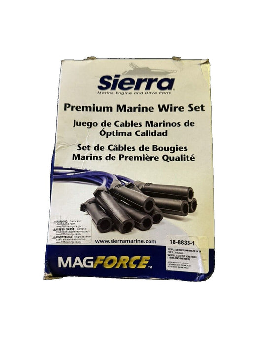 Sierra International 18-8833-1 Premium MagForce Marine Spark Plug Wire Set for – magneur de cable de cable de cable de cable de cable de ca…