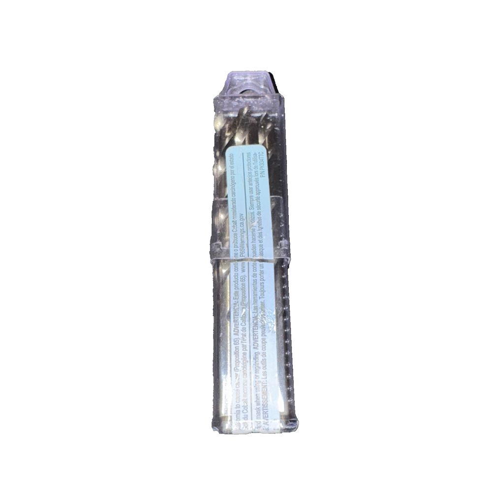 Triumph 011524 Cobalt Bronze Jobber Drill Bits 3/8 6 Pack, DaveyDooDeals – a piece of metal foil with a white background