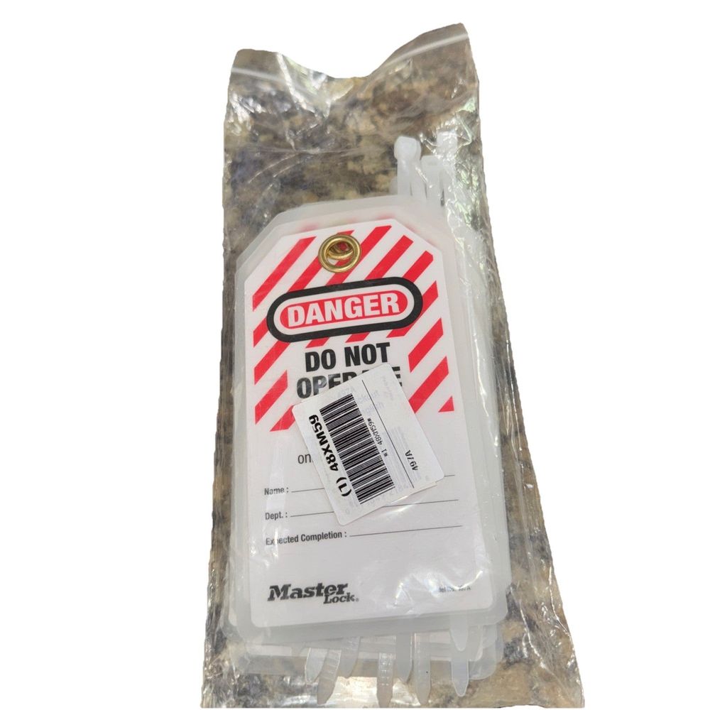 MASTER LOCK 497A Safety Tag,3-1/8 in. W,Polyester,PK12 48XM59 – a bag of dried dried dried dried dried dried dried dried dried dried dried…