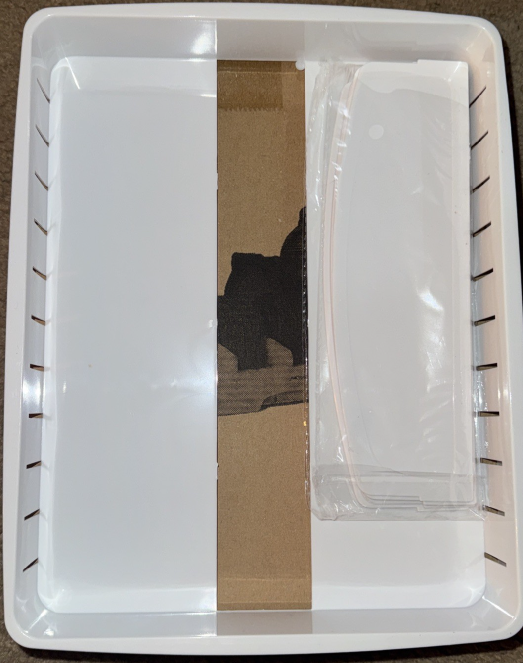 White Dish Drying Rack Kitchen Countertop Plate Cup Holder Drainer