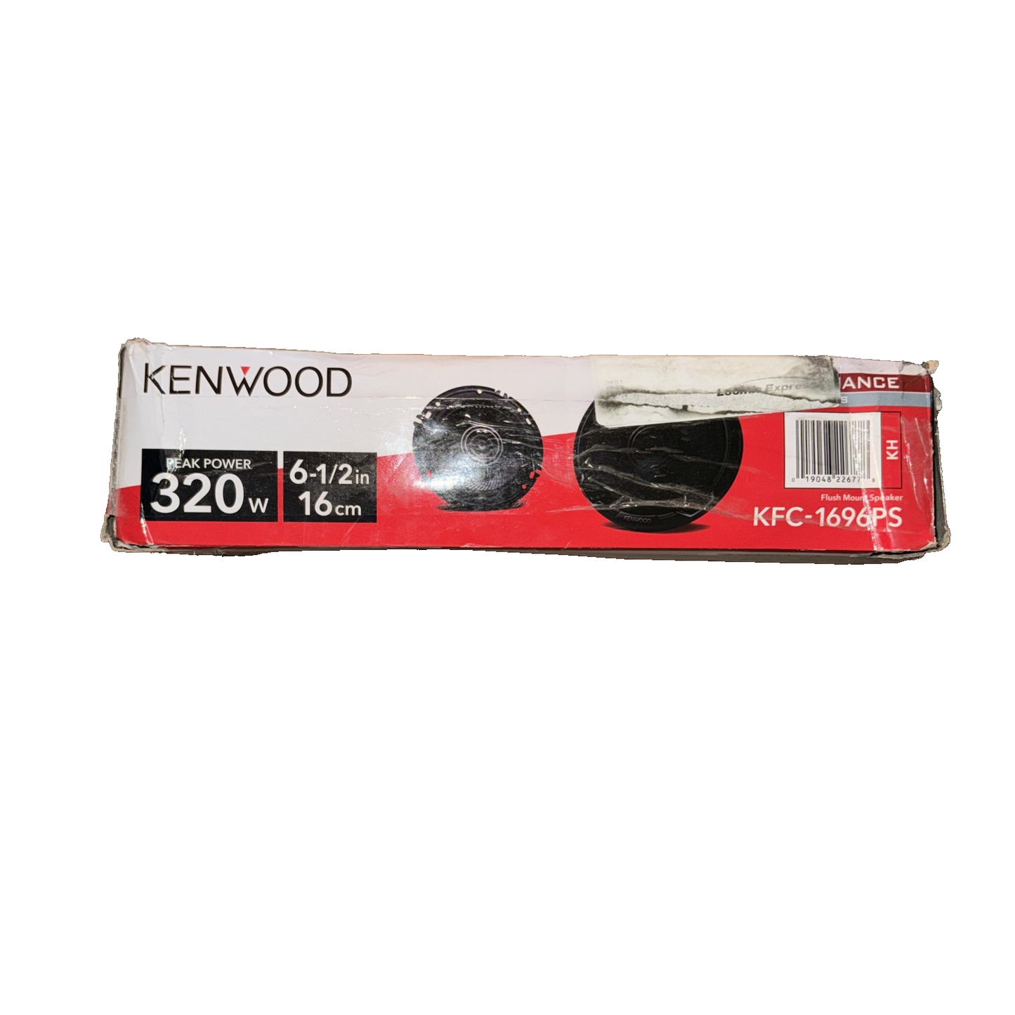 Kenwood KFC-1695PS 6.5 Inch 2 Way Car Speakers with 320 Watts Peak