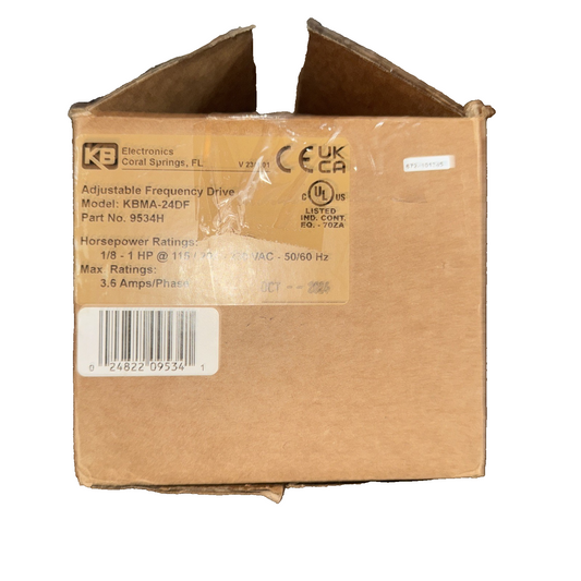 KBMA-24DF (9534) KB Electronics AC Drive, KBMA Series