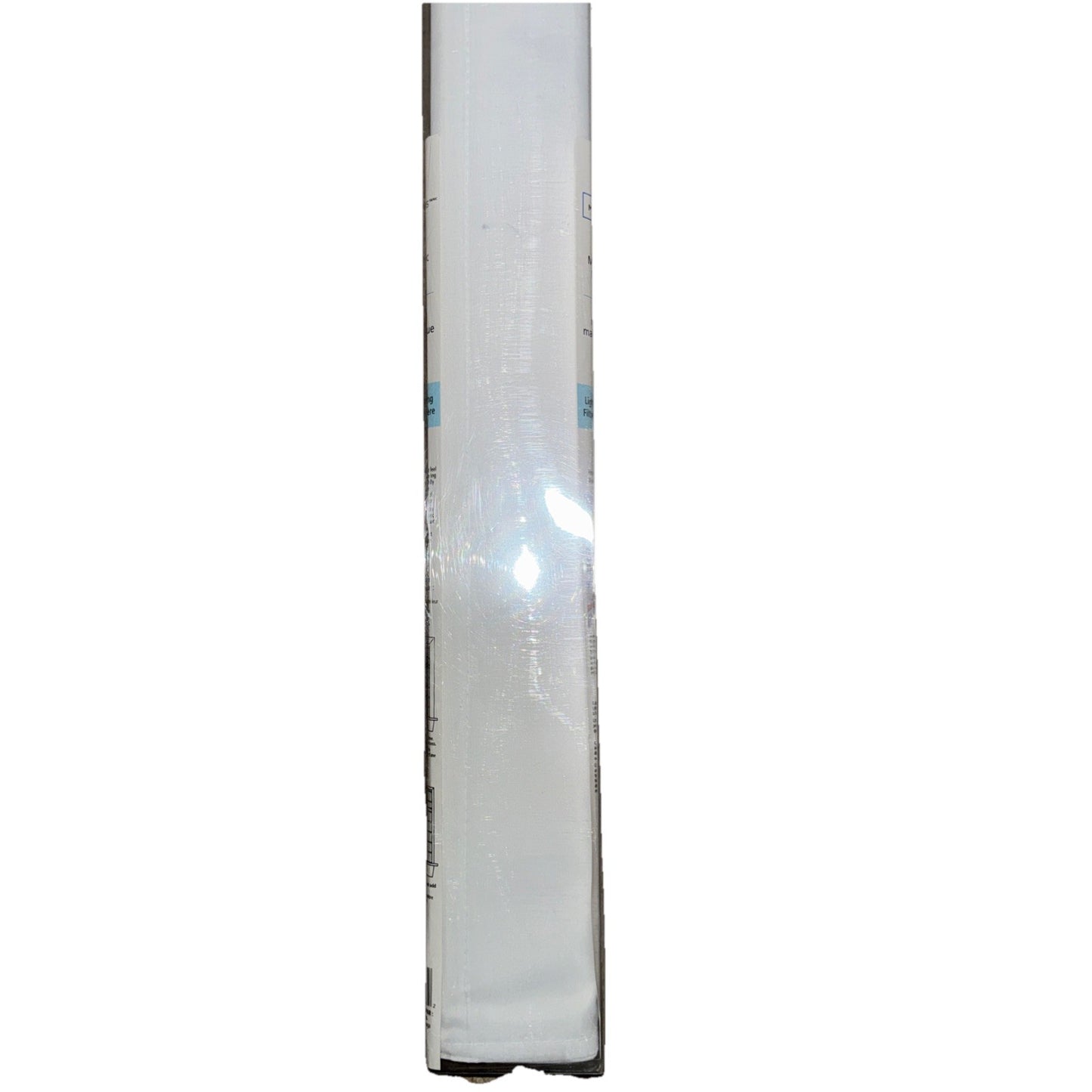 Main Stays Magnetic Roman Shade 39" x 64" Light Filtering - White