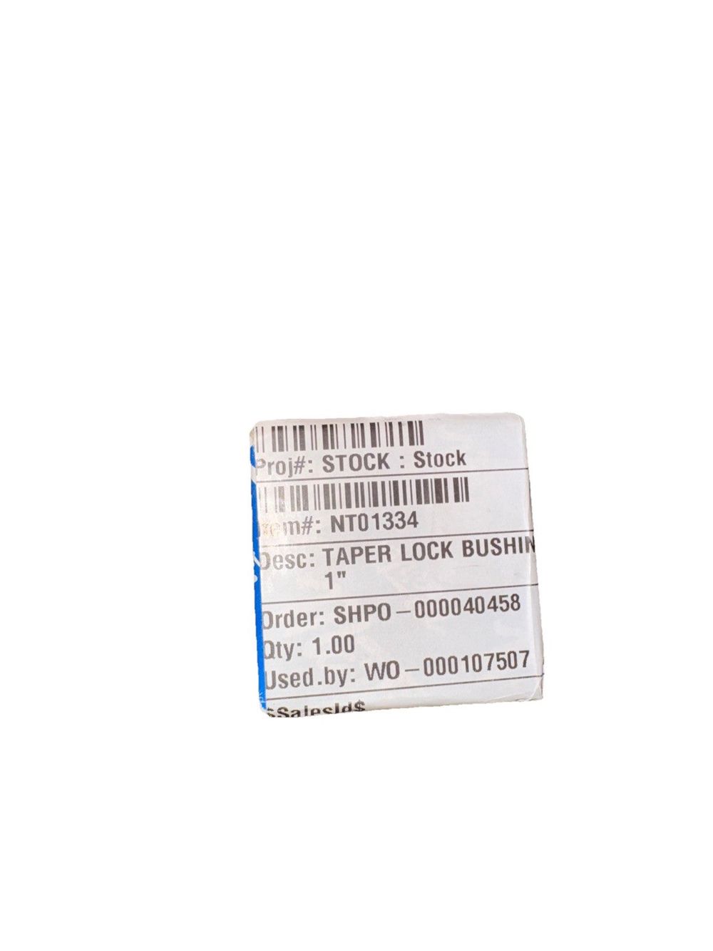 Martin Taper Lock Bushing 1" 1210 1 – a small piece of plastic with a barcode on it