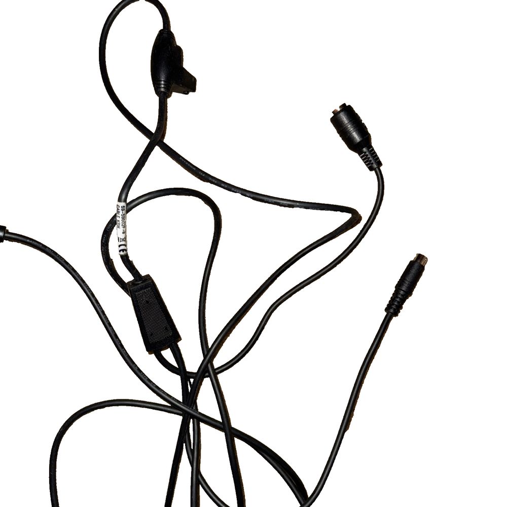 Orbit 7120 Hands-Free Scanner, Honeywell – a black cable connected to a white background