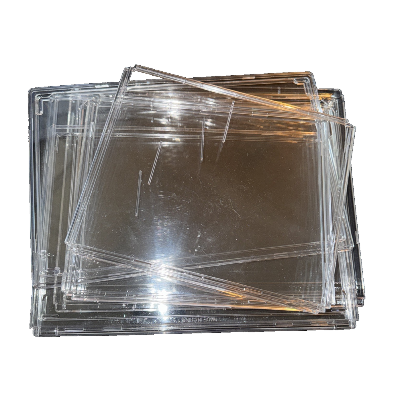 Dlibra 4 Pack Clear Plastic Handbag Storage Acrylic Display Box