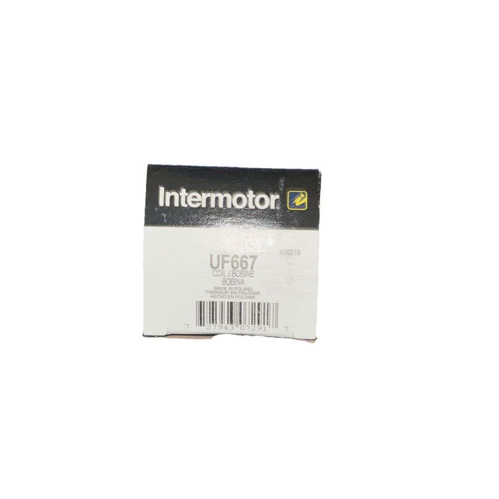 Standard Motor Products UF-667 Ignition Coil (InterMotor) – a black and white photo of a box of ink