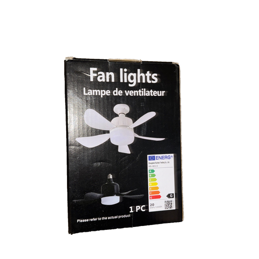 Ceiling Fan Light with Remote, Socket Light RR-8013 (Fits Light Bulb Socket)
