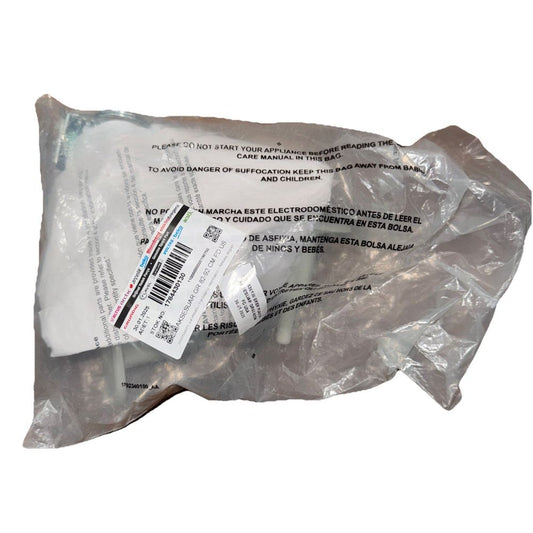 1784430130 ACCESSORIES PACK, Grundig – a bag of white plastic bags with a label on it
