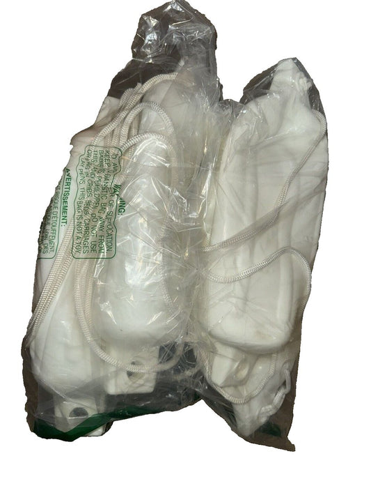 Allucky Inflatable Marine Boat Fender Bumper Boat Protection Kit 4.5" x16" Rope – a bag of white plastic bags