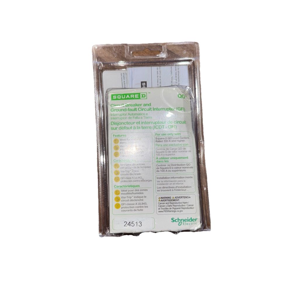 SCHNEIDER ELECTRIC Miniature Circuit Breaker 120/240-Volt 50-Amp QO250GFIC Sw Fu, Square D by Schneider Electric – a packet of the first ai…