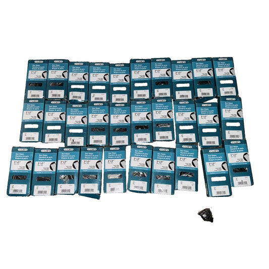 Richelieu 821FBB Onward Full Mortise Butt Hinge for Interior Door, Square 30Pack – a bunch of blue and white labels on a white background