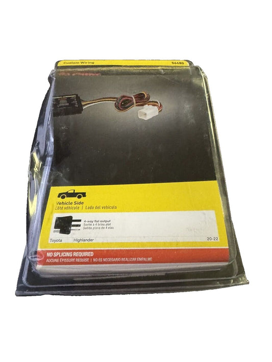Aries Automotive 56480: Roem, Toyota Highlander, Curt – a black and yellow box with a white label on it