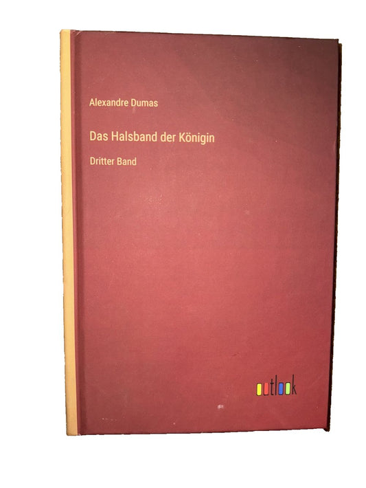 Das Halsband der Knigin: Dritter Band, DaveyDooDeals – a book with a red cover and a yellow border