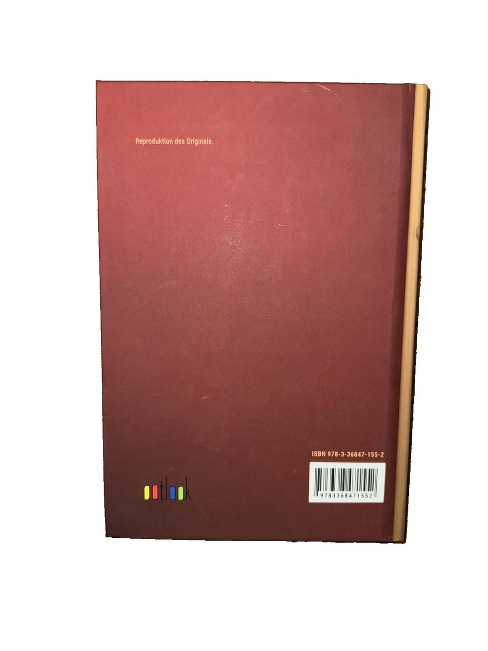 Der Knig von Rothenburg: in Grodruckschrift, DaveyDooDeals – a red hardcover book with a gold cover