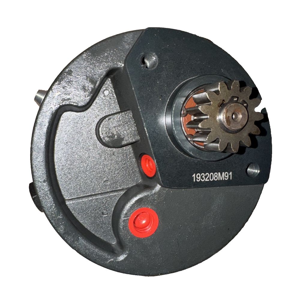193208M91 FridayParts Power Steering Pump, Friday Parts – a black and red gear wheel