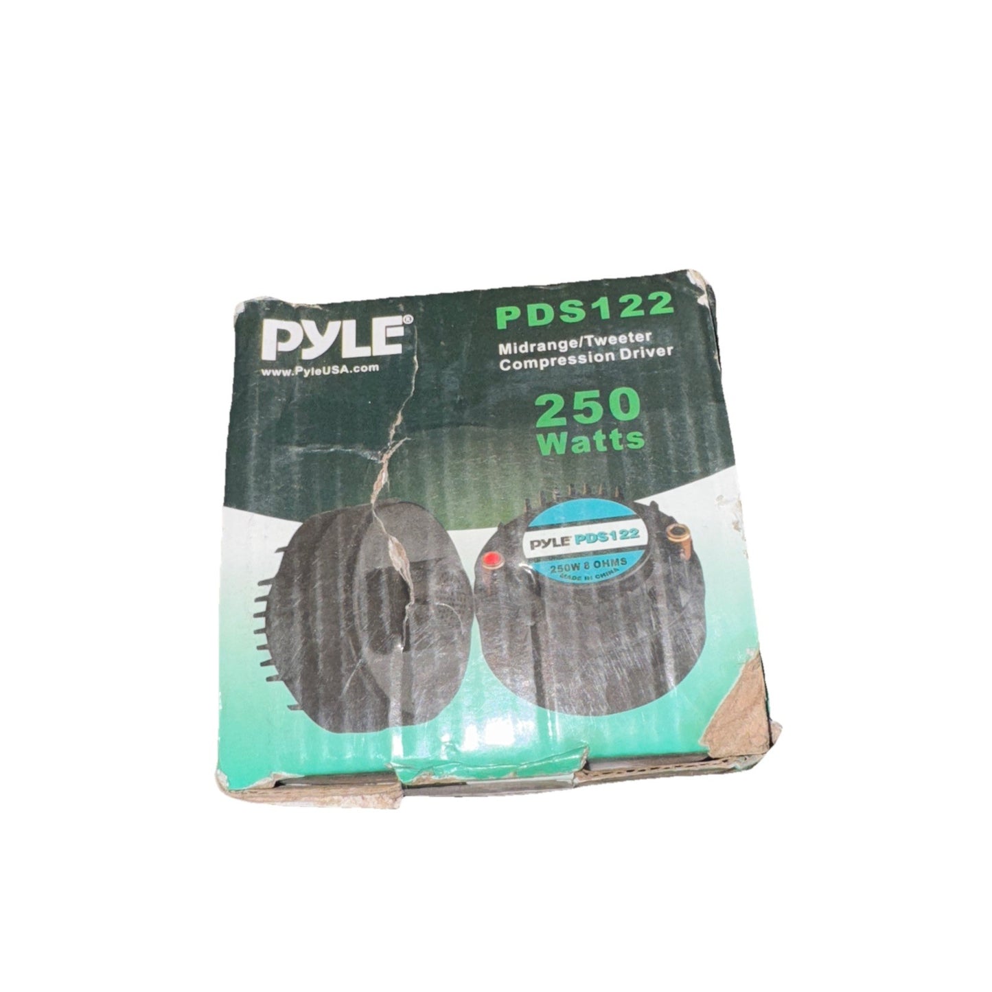 Pyle PDS122 1" Aluminum Horn Driver 1-3/8"-18 TPI (Cracked Grate)