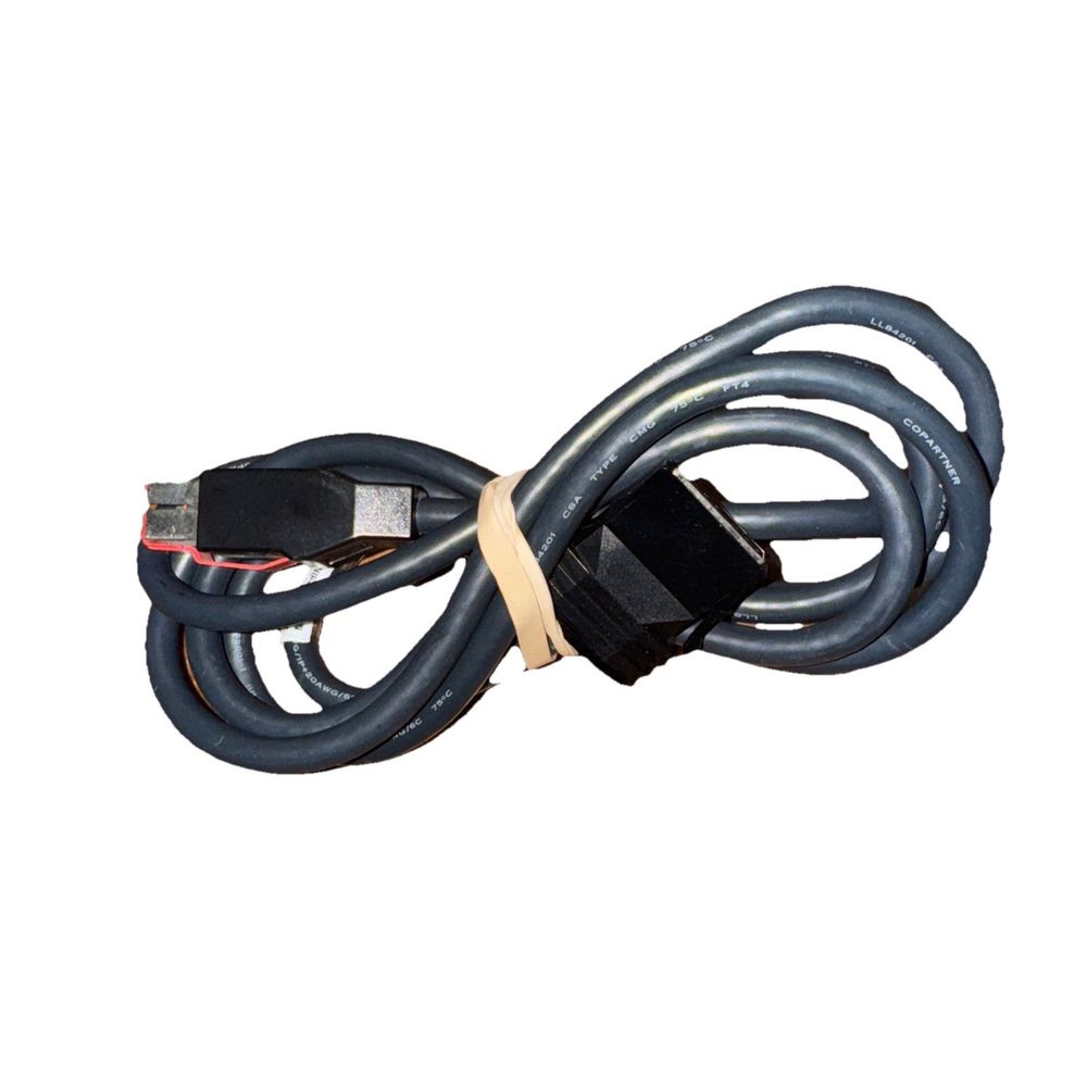 Epson Receipt printer USB Power Cable – a black and white wire with a red and black wire