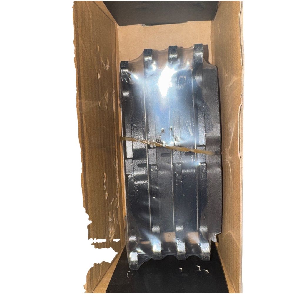 Dynamic Friction Company Rear Police Brake Pads 1911-2383-00| For 2022-2024 Ford, DaveyDooDeals – a box with a piece of metal inside