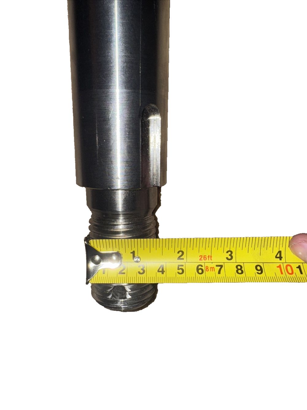 Reachstacker Twist Lock Attachment, DaveyDooDeals – a measuring tape with a measuring tape on it